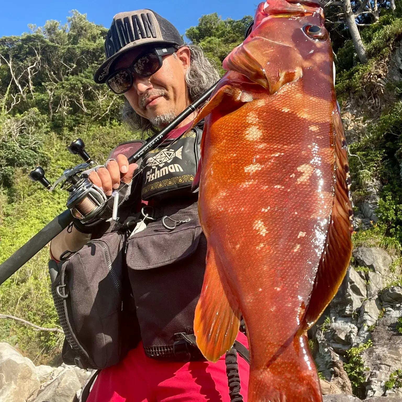 ロックフィッシュ ロッド 6ft（アウトドア、釣り、旅行用品）の