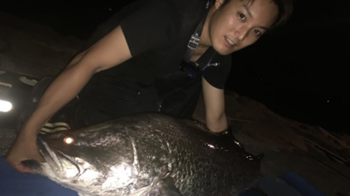 BRIST comodo 6.10XHで120㎝overのアカメを捕獲 - Fishman（フィッシュ