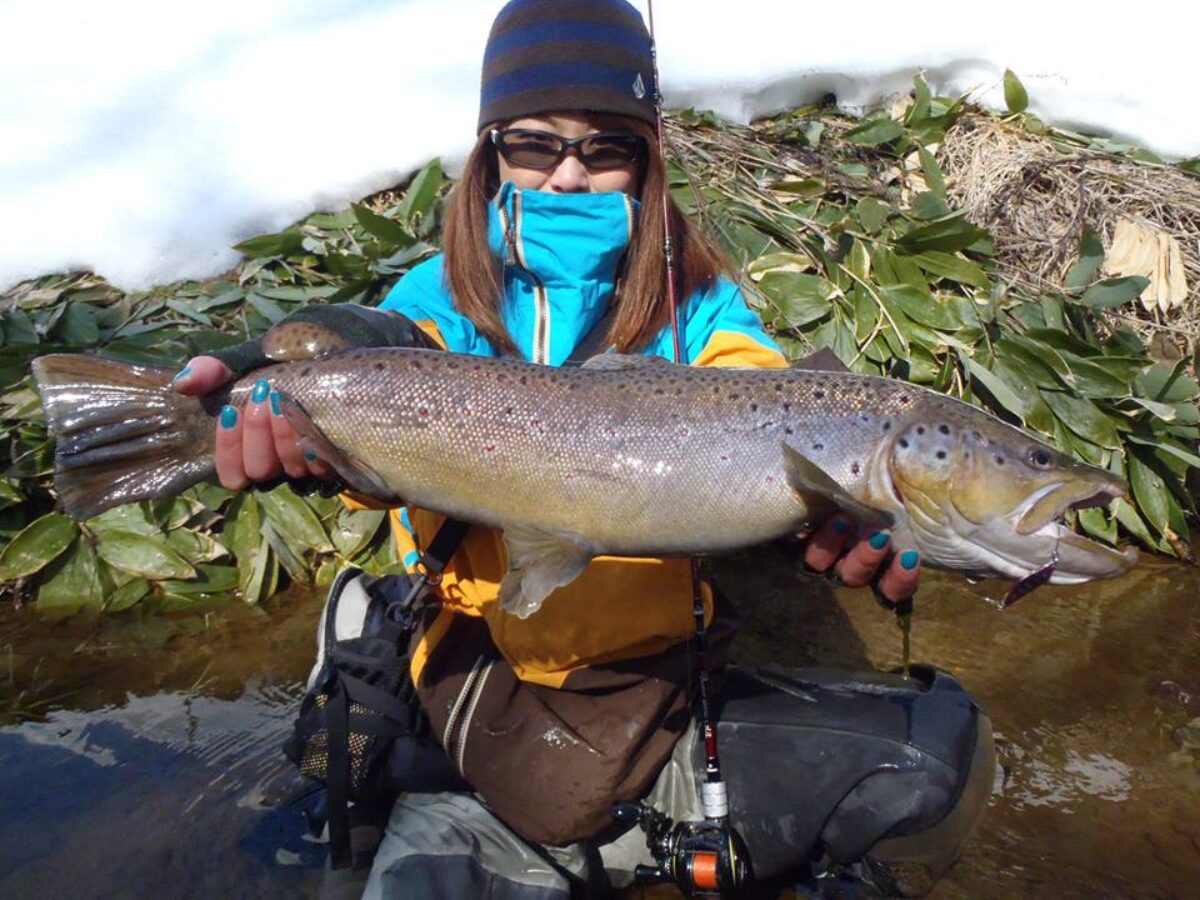 60センチオーバーのブラウントラウトでリベンジ達成！ - Fishman