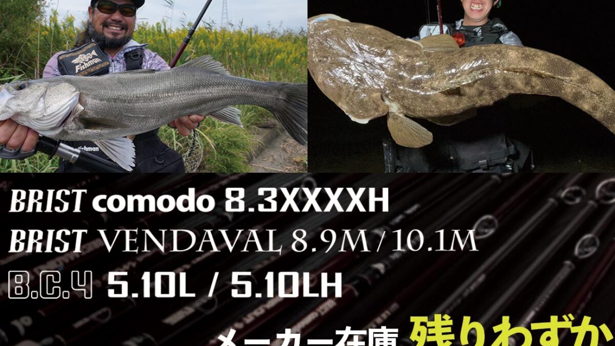 フィッシュマン ブリスト コモド 8.3XXXXH ※注意有り｜フィッシング