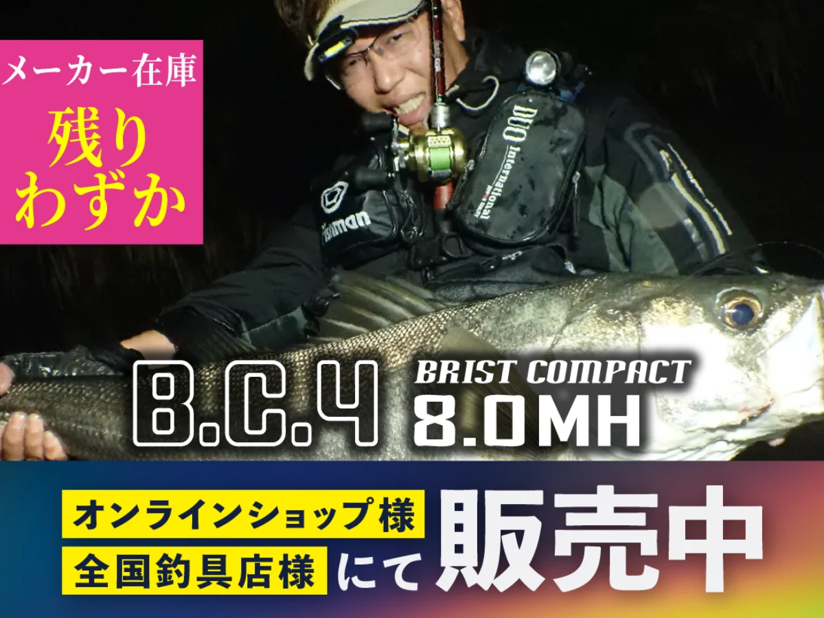 【待望★】 8.0MH BC4 メーカー在庫残りわずか Fishman（フィッシュマン） - ロッド