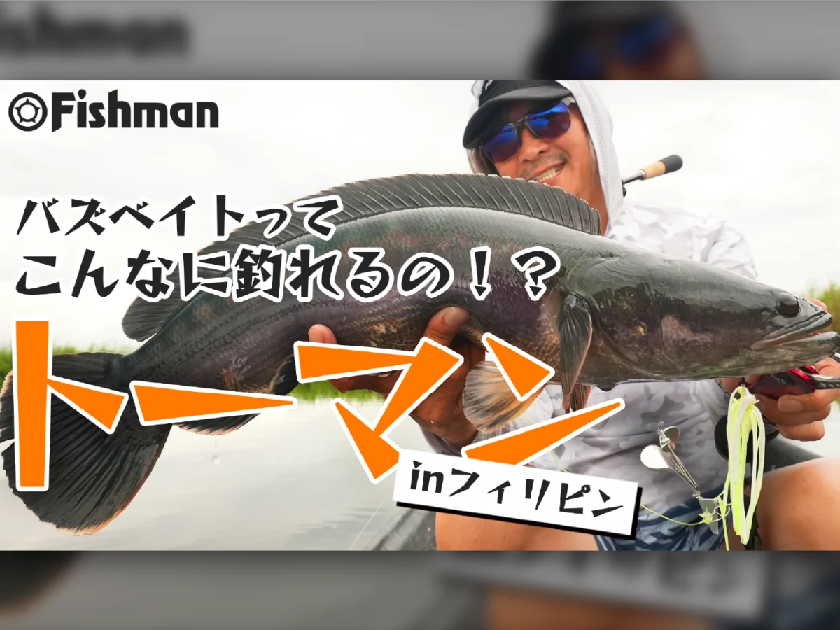 バズベイトってこんなに釣れるの!？ トーマンinフィリピン - Fishman