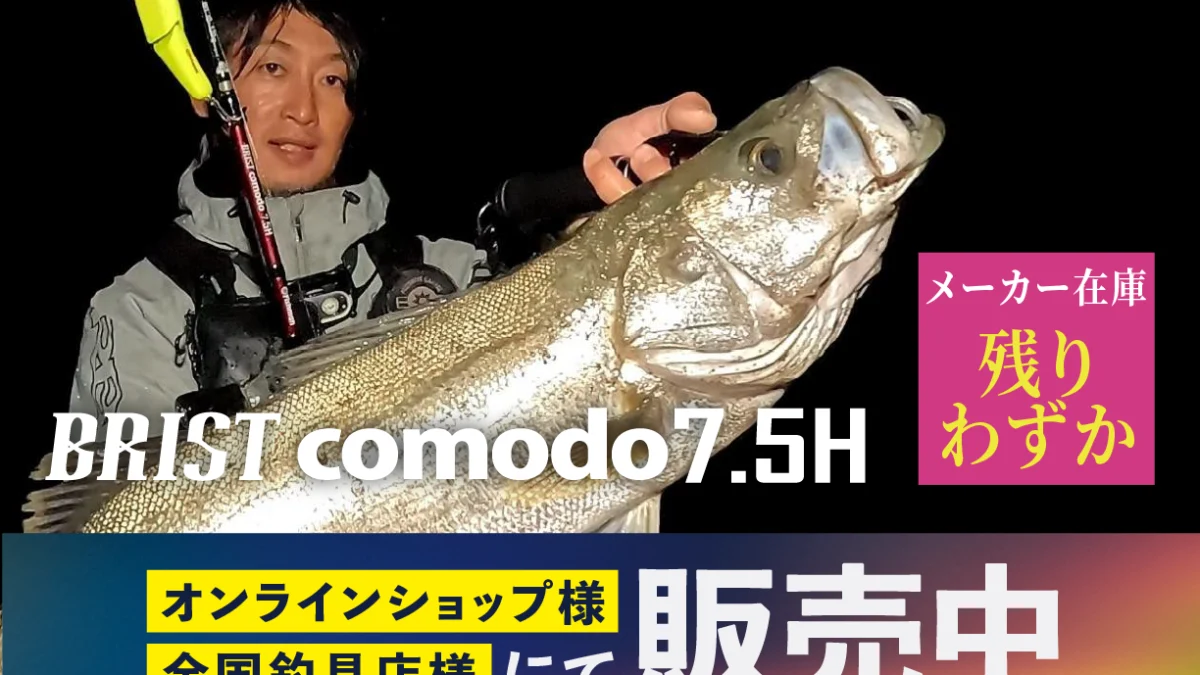 BRIST comodo7.5H（ブリストコモド）』 残りわずか - Fishman