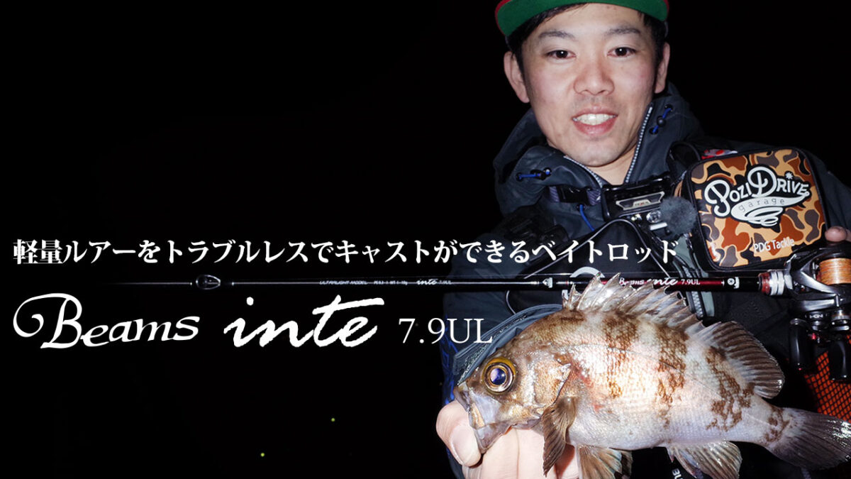 誰でも投げやすいテーパーデザイン】Beams inte 7.9UL - Fishman 誰でも投げやすいテーパーデザイン】Beams inte 7.9UL - Fishman