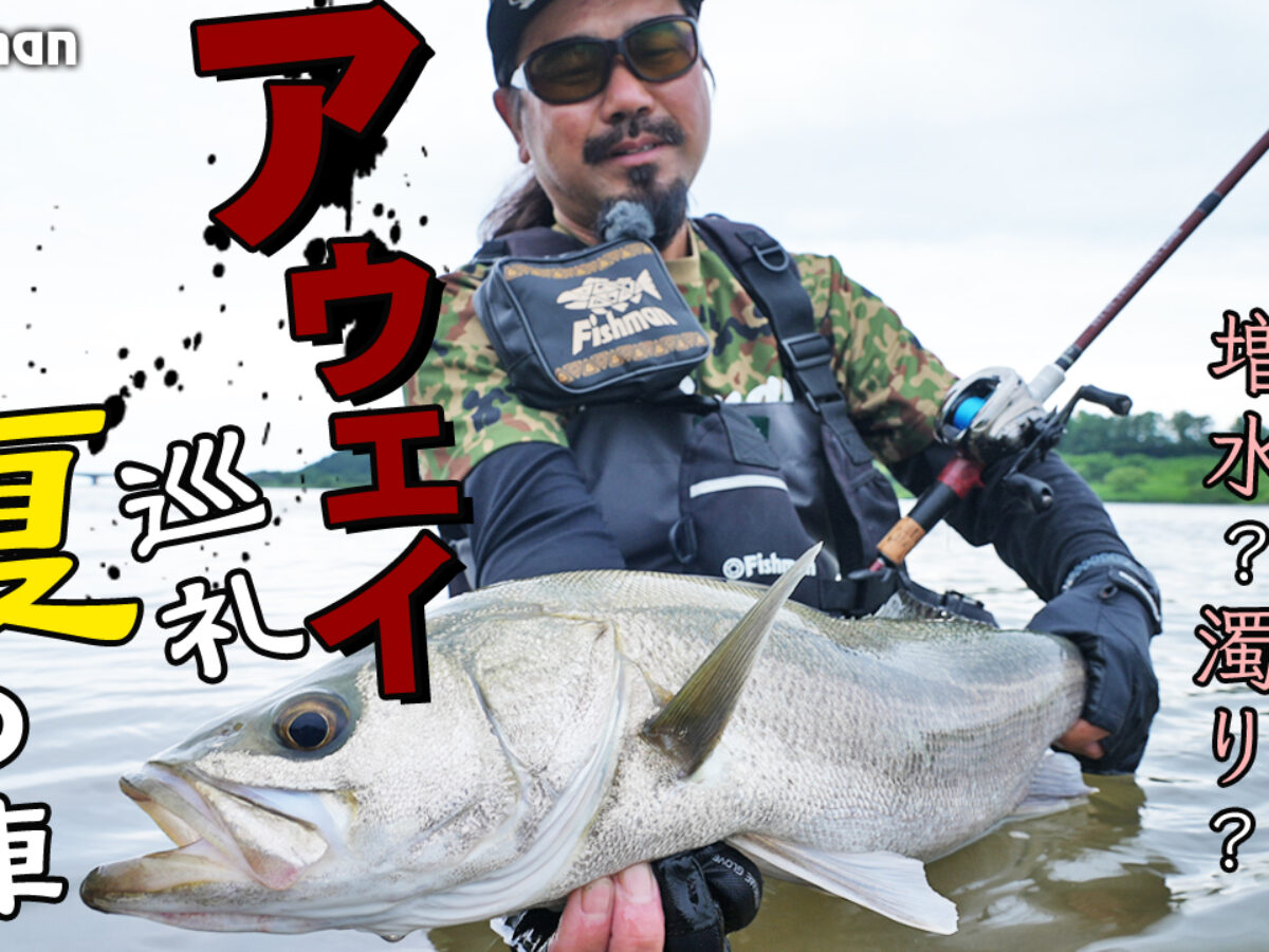 新作公開】リバーシーバス／再び北へ！雨・増水・濁りを攻略せよ