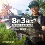 旬のチヌトップにも】ややライトなもう1本のハチサン、本日8月3日は