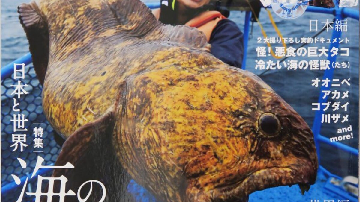 海の怪魚釣りマガジンにBC4シリーズが掲載されております！ - Fishman