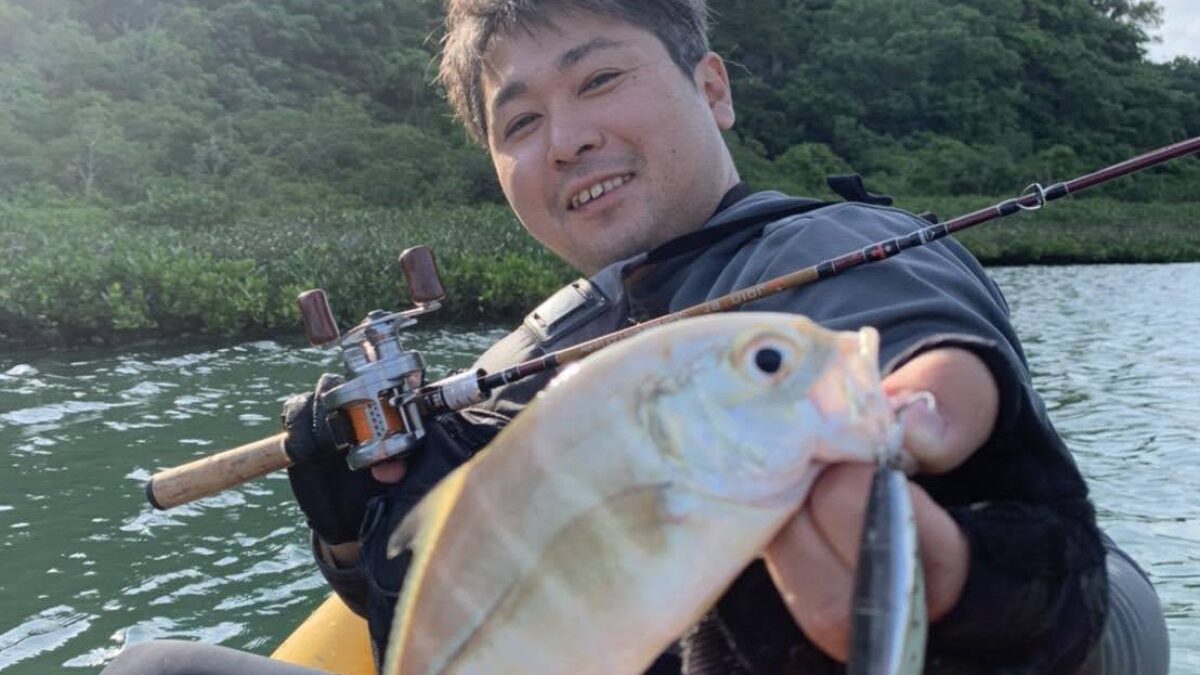 ピン撃ち好きにはたまらないマングローブカヤックフィッシング