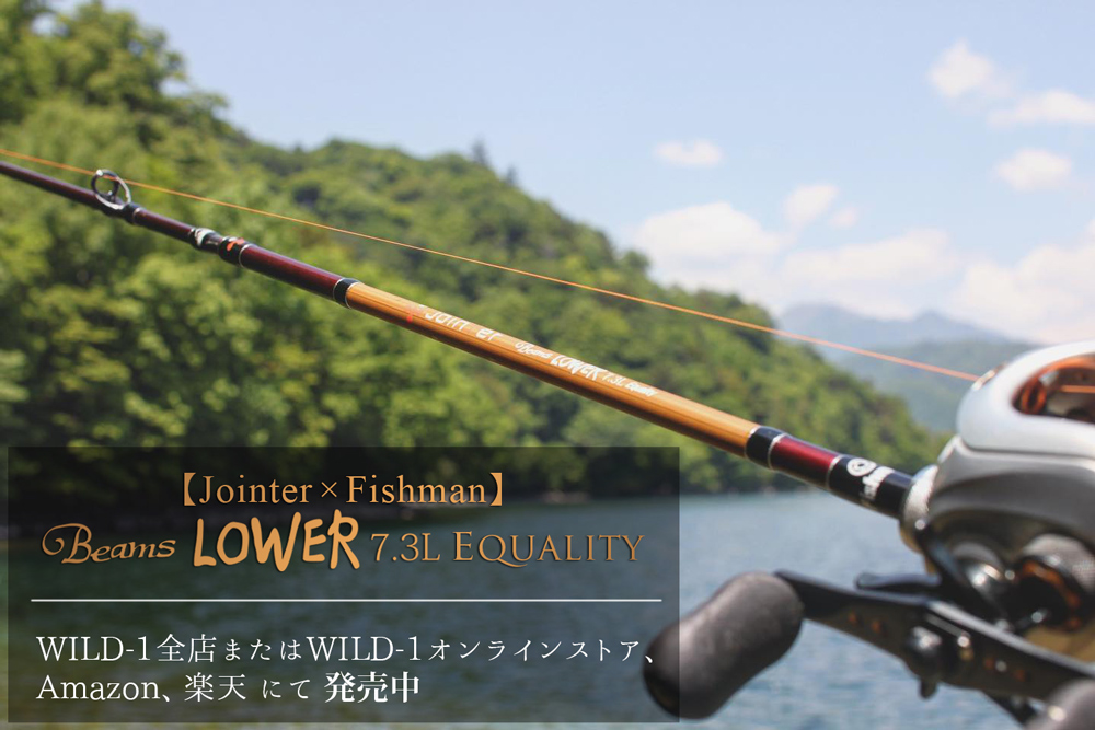 Jointer×Fishman】コラボモデル第二弾！﻿『Beams LOWER 7.3L Equality 