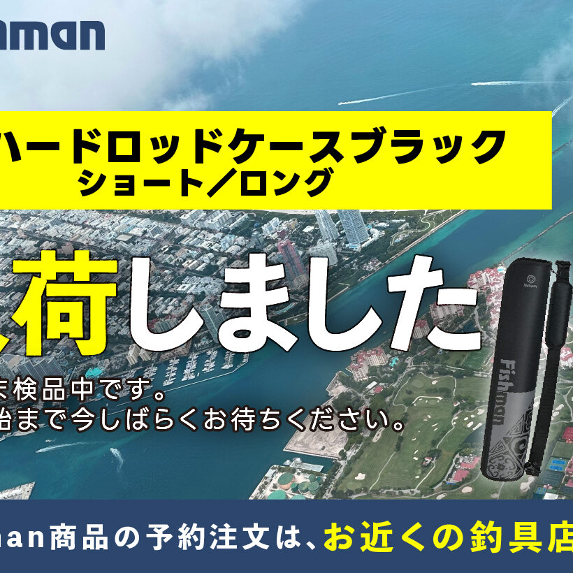セミハードロッドケース入荷