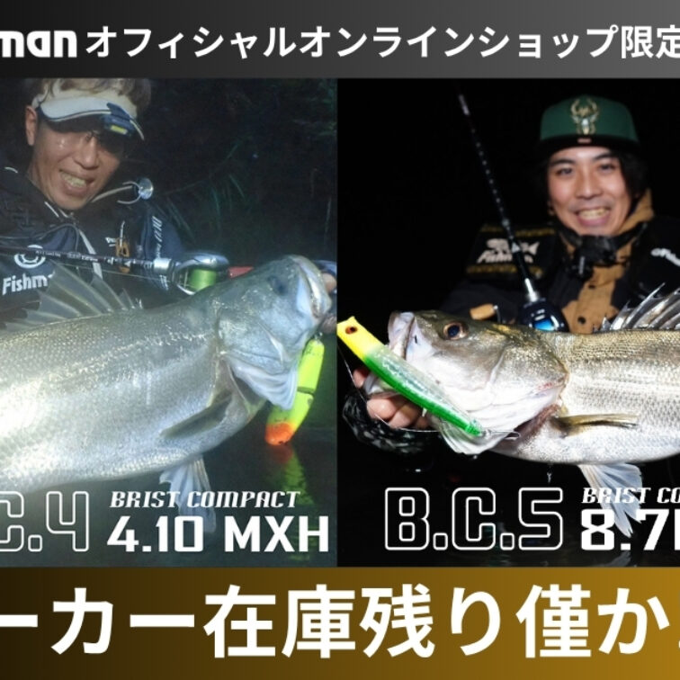 Fishmanオフィシャルオンラインショップ限定ロッド「BC4 4.10MXH